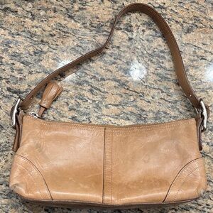 Coach 2005 Mini Baguette Hobo Satchel Bag